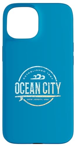 Ocean City - Ocean City New Jersey Vintage-Surf im Retro-Look Hülle für iPhone 15 Ocean City - Ocean City New Jersey Vintage-Surf im Retro-Look Hülle für iPhone 15 von New Jersey Shoreline Apparel