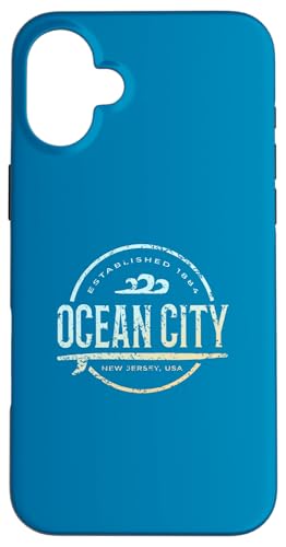 Ocean City - Ocean City New Jersey Vintage-Surf im Retro-Look Hülle für iPhone 16 Plus Ocean City - Ocean City New Jersey Vintage-Surf im Retro-Look Hülle für iPhone 16 Plus von New Jersey Shoreline Apparel