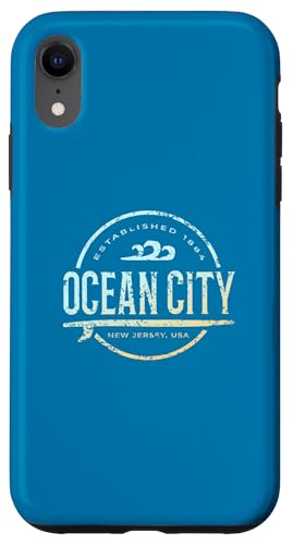 Ocean City - Ocean City New Jersey Vintage-Surf im Retro-Look Hülle für iPhone XR Ocean City - Ocean City New Jersey Vintage-Surf im Retro-Look Hülle für iPhone XR von New Jersey Shoreline Apparel