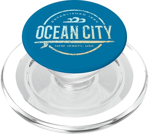 Ocean City - Ocean City New Jersey Vintage-Surf im Retro-Look PopSockets PopGrip für MagSafe Ocean City - Ocean City New Jersey Vintage-Surf im Retro-Look PopSockets PopGrip für MagSafe von New Jersey Shoreline Apparel