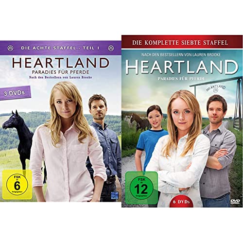 Heartland - Paradies für Pferde: Staffel 8.1 (Episode 1-9) [3 DVDs] & Heartland - Paradies für Pferde - Staffel 7 [6 DVDs] von New KSM