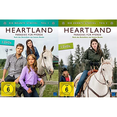 Heartland - Paradies für Pferde: Staffel 9.1 (Episode 1-9) [3 DVDs] & Heartland - Paradies für Pferde: Staffel 10.2 (Episode 10-18) [3 DVDs] von New KSM