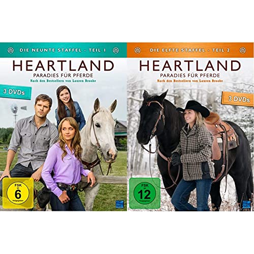 Heartland - Paradies für Pferde: Staffel 9.1 (Episode 1-9) [3 DVDs] & Heartland - Paradies für Pferde: Staffel 11.2 (Episode 10-18) [3 DVDs] von New KSM