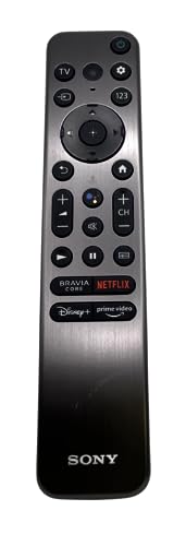 New Remotes Original Sony RMF-TX900U mit Stimme, Schwarzlicht und hochwertigem Metallgehäuse von New Remotes