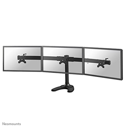 Newstar FPMA-D700DD3 Flatscreen Desk Mount für 3X LCD/TFT (67 cm (27 Zoll), Belastbarkeit: 24Kg), silber von New Star