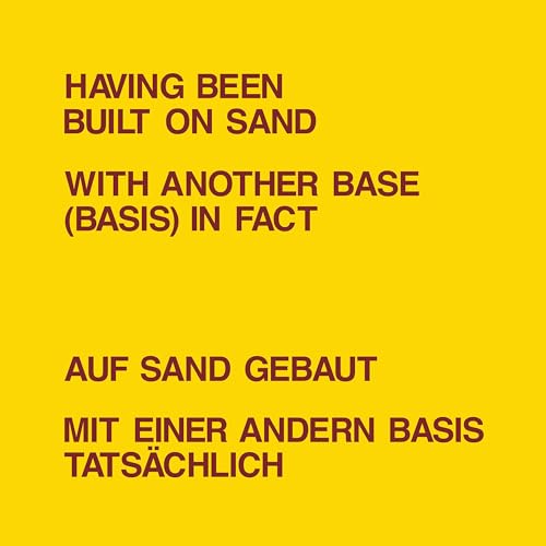 Having Been Built on Sand [Vinyl LP] von New West