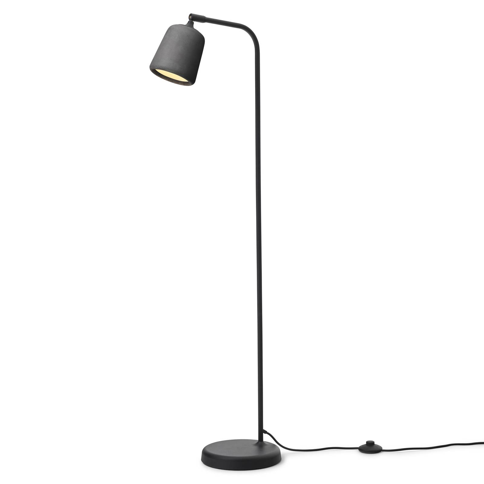New Works Stehlampe Material, dunkelgrau, Beton, Höhe 125 cm New Works Stehlampe Material, dunkelgrau, Beton, Höhe 125 cm von New Works