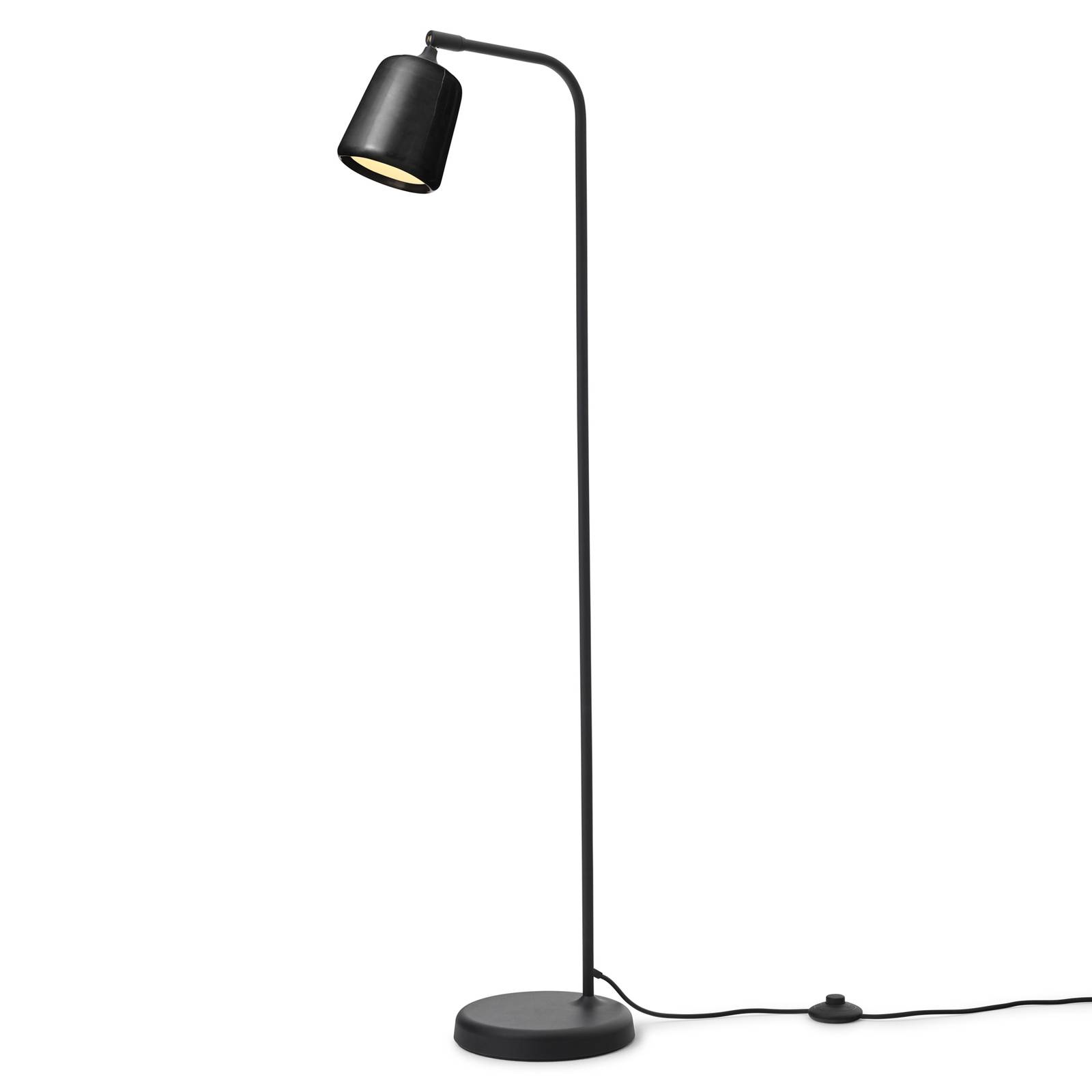 New Works Stehlampe Material, schwarz, Marmor, Höhe 125 cm New Works Stehlampe Material, schwarz, Marmor, Höhe 125 cm von New Works