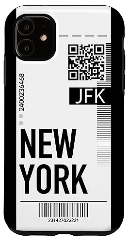 Hülle für iPhone 11 New York Air Flugticket Handyhülle Boarding Pass City Hülle für iPhone 11 New York Air Flugticket Handyhülle Boarding Pass City von New York Airplane Flight Ticket Phone Case