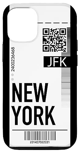 Hülle für iPhone 12/12 Pro New York Air Flugticket Handyhülle Boarding Pass City Hülle für iPhone 12/12 Pro New York Air Flugticket Handyhülle Boarding Pass City von New York Airplane Flight Ticket Phone Case
