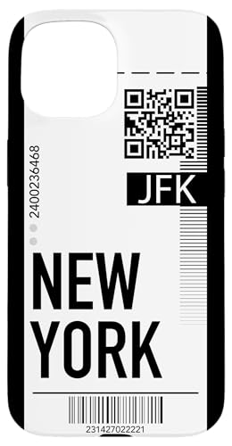 Hülle für iPhone 15 New York Air Flugticket Handyhülle Boarding Pass City Hülle für iPhone 15 New York Air Flugticket Handyhülle Boarding Pass City von New York Airplane Flight Ticket Phone Case