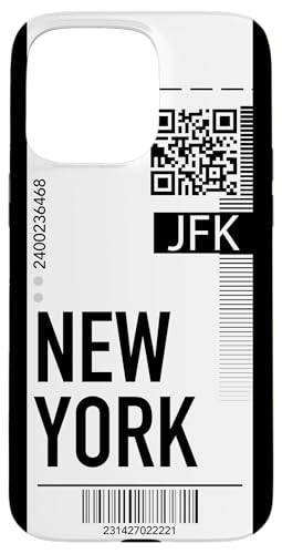 Hülle für iPhone 15 Pro Max New York Air Flugticket Handyhülle Boarding Pass City Hülle für iPhone 15 Pro Max New York Air Flugticket Handyhülle Boarding Pass City von New York Airplane Flight Ticket Phone Case