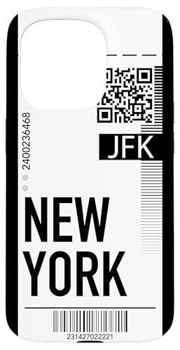 Hülle für iPhone 15 Pro New York Air Flugticket Handyhülle Boarding Pass City Hülle für iPhone 15 Pro New York Air Flugticket Handyhülle Boarding Pass City von New York Airplane Flight Ticket Phone Case