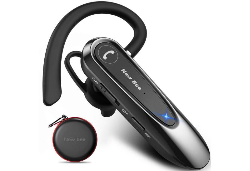 New bee B45 Kopfhörer Bluetooth Geräuschunterdrückung Headset 15M-Verbindung Bluetooth-Kopfhörer (siri, Bluetooth, V5.0 20 Stunden Gesprächszeit Verbinden Sie zwei Mobiltelefone) von New bee