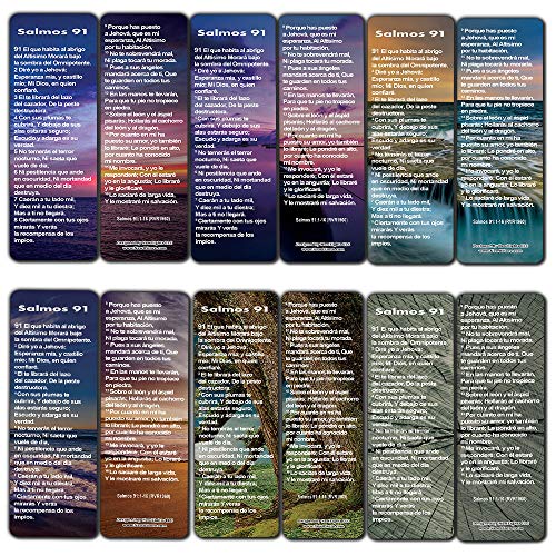 Spanische Bibelvers Über Erfolg, Grace, Powerful To Live by, Doing The Impossible Encourage Men and Women Lesezeichen (RVR1960) - (30er Pack) (30-Pack) Spanische Lesezeichen Psalm Rvr1960 (30er-Pack) von NewEights