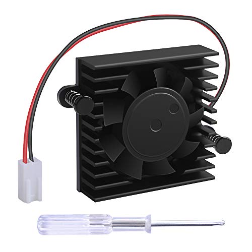 NewHail Kühlkörper Lüfter mit Schraubenzieher für DaHua DVR/HDCVI Kamera Lüfter DVR Motherboard Lüfter 5V DAHUA Lüfter mit 2 Draht 2 Pin von NewHail