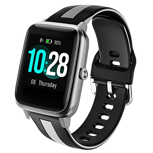 ID205L Ersatzarmband, Weiches Silikonband Sportband für Veryfitpro ID205, ID205L, ID205U, ID205S, ID205G, ID215G, ID216, SW020, SW021, SW023, YM020, YM021, YM023, YM205L, Uwatch3 GT Ufit Smartwatch von NewJourney