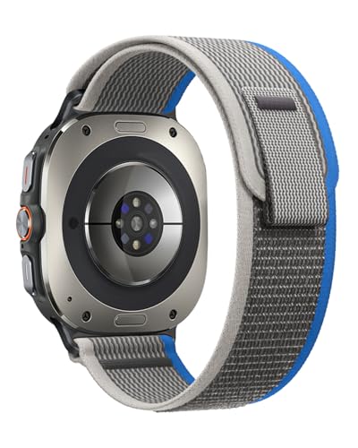 NewJourney Trail Loop Nylon Armband Kompatibel mit Samsung Galaxy Watch Ultra 47mm Sport Nylon Geflochtenes Armband Herren Damen Atmungsaktiv Verstellbare Ersatzarmband für Galaxy Watch Ultra 47mm NewJourney Trail Loop Nylon Armband Kompatibel mit Samsung Galaxy Watch Ultra 47mm Sport Nylon Geflochtenes Armband Herren Damen Atmungsaktiv Verstellbare Ersatzarmband für Galaxy Watch Ultra 47mm von NewJourney