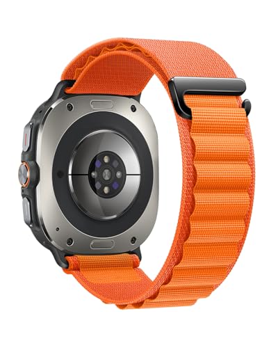 Robustes Alpine Loop Armband Kompatibel mit Samsung Galaxy Watch Ultra Armband für Damen Herren Sport Loop Nylon Sportarmband mit C-Haken Textil Stretch Ersatzarmband für Galaxy Watch Ultra 47mm Robustes Alpine Loop Armband Kompatibel mit Samsung Galaxy Watch Ultra Armband für Damen Herren Sport Loop Nylon Sportarmband mit C-Haken Textil Stretch Ersatzarmband für Galaxy Watch Ultra 47mm von NewJourney