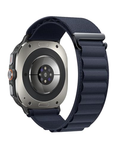 Robustes Alpine Loop Armband Kompatibel mit Samsung Galaxy Watch Ultra Armband für Damen Herren Sport Loop Nylon Sportarmband mit C-Haken Textil Stretch Ersatzarmband für Galaxy Watch Ultra 47mm Robustes Alpine Loop Armband Kompatibel mit Samsung Galaxy Watch Ultra Armband für Damen Herren Sport Loop Nylon Sportarmband mit C-Haken Textil Stretch Ersatzarmband für Galaxy Watch Ultra 47mm von NewJourney