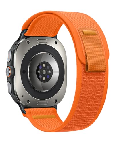 Trail Loop Nylon Armband Kompatibel mit Samsung Galaxy Watch Ultra Armband Sport Nylon Geflochtenes Armband Herren Damen Atmungsaktiv Verstellbare Ersatzarmband für Galaxy Watch Ultra 47mm Trail Loop Nylon Armband Kompatibel mit Samsung Galaxy Watch Ultra Armband Sport Nylon Geflochtenes Armband Herren Damen Atmungsaktiv Verstellbare Ersatzarmband für Galaxy Watch Ultra 47mm von NewJourney