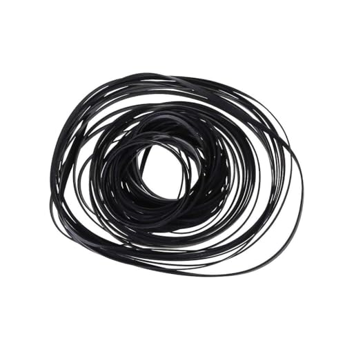NewLuyer 4 mm flacher Kassettenbandmaschinengurt, Gummiriemen für Recorder, DVD-Laufwerk, verschiedene gängige Größen NewLuyer 4 mm flacher Kassettenbandmaschinengurt, Gummiriemen für Recorder, DVD-Laufwerk, verschiedene gängige Größen von NewLuyer