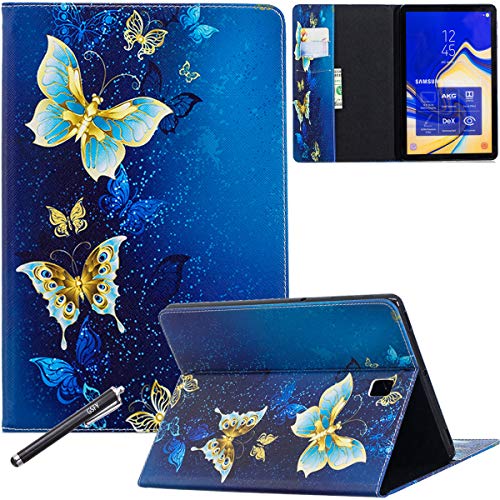 Newshine Schutzhülle für Samsung Galaxy Tab S4 10.5 2018 Modell SM-T830/T835/T837 Tablet, BF-G Butterfly von NewShine