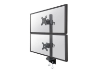 Neomounts Tischhalterung für curved Monitore, Klemme, 15 kg, 43,2 cm (17), 124,5 cm (49), 100 x 100 mm, Schwarz von NewStar