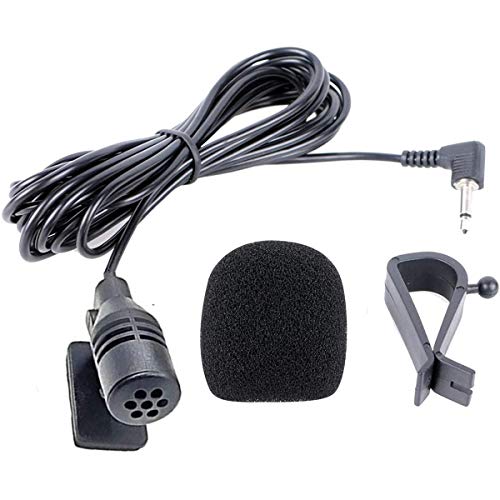 NewTH 2,5 mm Mikrofon Mic für Pioneer Autoradio GPS DVD Navigation Bluetooth Stereo Player Kopfeinheit [9.85FT, Plug & Play] von NewTH
