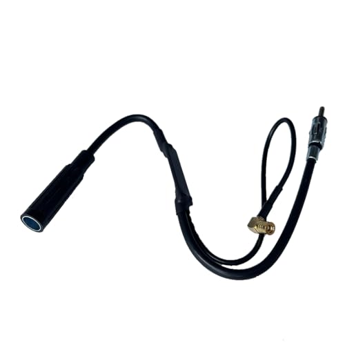 NewTH DAB+ Antenne Splitter 35cm SMB Adapter DIN Stecker Auto Radio DAB Antenne RG174 für Pioneer JVC Kenwood Alpine AM/FM DAB Autoradio Antenne von NewTH