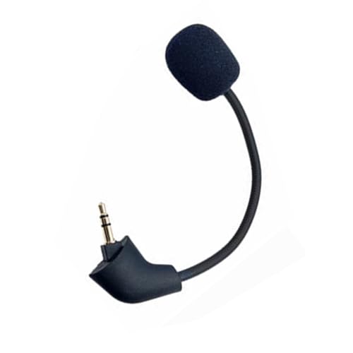 NewTH Ersatz Mikrofon für Kingston HyperX Cloud, Cloud X Cloud Core Pre-2021 1st Version Cloud II Cloud 2 Cloud Pro Silver Verkabelt Gaming Headsets 3,5mm, Jack Shape【Square】 von NewTH