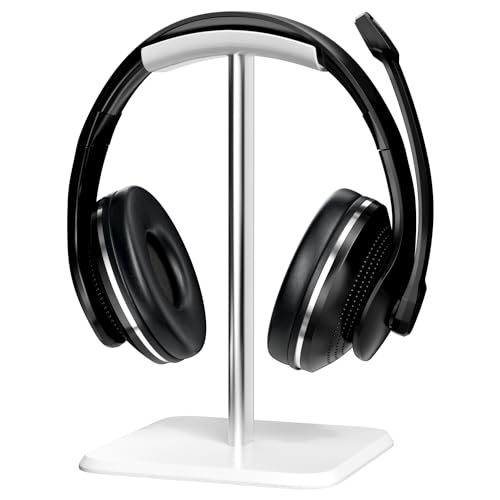 Newaner Headset Halterung, Abnehmbare Kopfhörer Ständer mit TPU Rutschfestem Silikon für Alle Kopfhörergrößen, Headset Ständer für Over Ear Kopfhörer und Gaming Kopfhörer, Geeignet für Tisch, Vitrine von Newaner