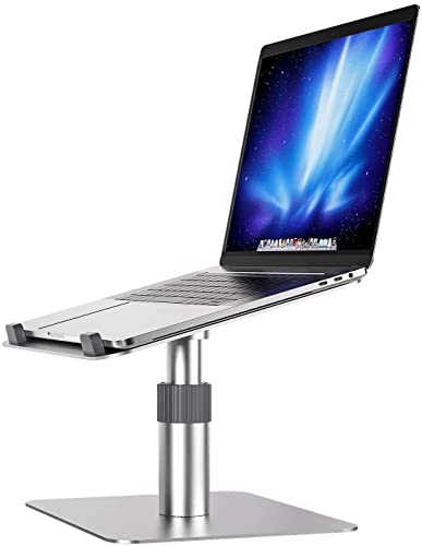 Newaner Laptop ständer Höhenverstellbar Aluminum, Computer Stand erhöhung 360°drehbarer, Kompatibel für Notebook(10-16Zoll) von Newaner