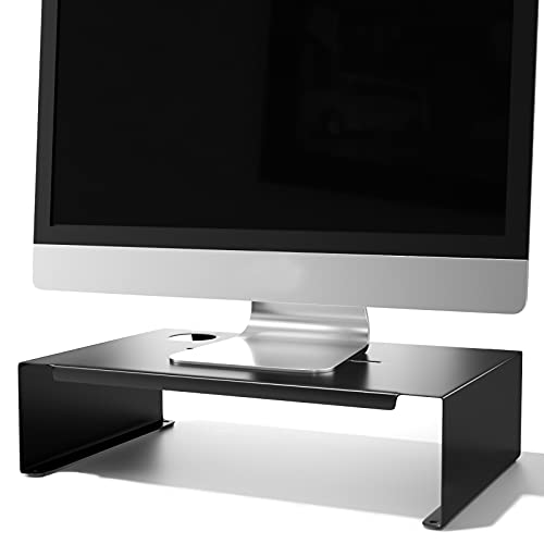 Newaner Monitorständer, Bildschirm Ständer Schreibtisch Monitor erhöhung für iMac Laptop Notebook Kompatibel mit 22-32 Zoll Monitore einschließlich Hp Acer Aoc Asus Sumsung Lg Dell Lenovo bis zu 30Kg von Newaner
