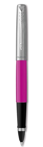 Newell Brands Parker Jotter Tintenroller, Magenta mit schwarzer Tinte, feine Spitze, 1 Stück (1 Stück) von Newell Brands