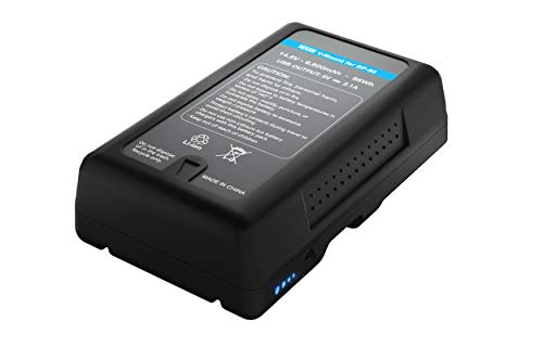 Newell Li-Ion Akku | BP-95W V-Mount Zweit- oder Ersatz-Akku für Geräte mit V-Mount-Anschluss | USB, D-Tap | 14,8V 6600mAh 95 Wh Newell Li-Ion Akku | BP-95W V-Mount Zweit- oder Ersatz-Akku für Geräte mit V-Mount-Anschluss | USB, D-Tap | 14,8V 6600mAh 95 Wh von Newell