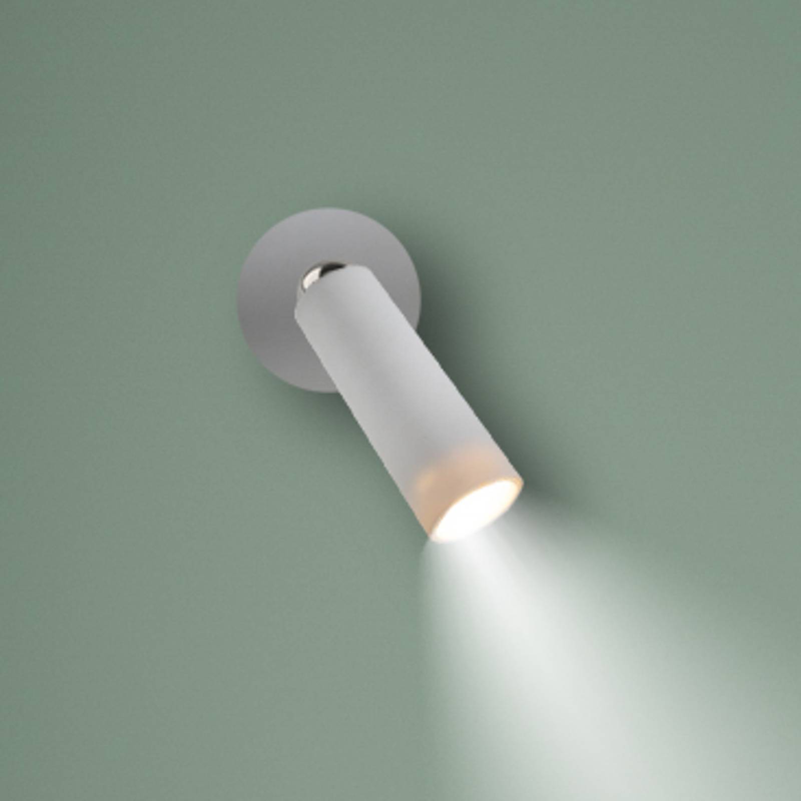 Newgarden LED-Akku-Wandlampe Roll 4, weiß, schwenkbar Newgarden LED-Akku-Wandlampe Roll 4, weiß, schwenkbar von Newgarden