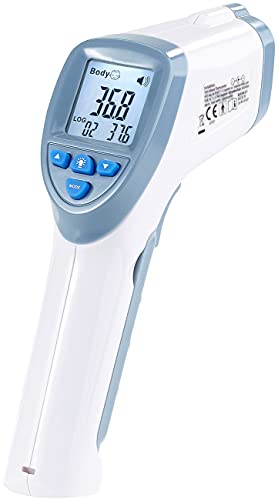 newgen medicals Stirnthermometer: Medizinisches 2in1-Infrarot-Stirn- & Oberflächen-Thermometer (Fieberthermometer kontaktlos, Digitales Fieberthermometer, Kontaktloses) von Newgen Medicals