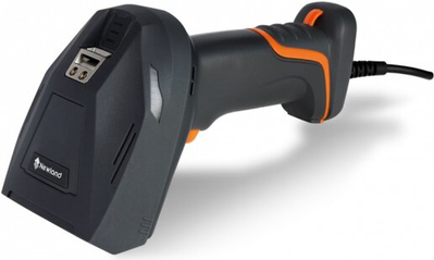 Newland NVH300-Serie, 2D, DPM, USB, RS232, Kit (USB), schwarz, orange Handscanner, 2D, Imager, DPM, Anschluß: USB, RS232, inkl.: Kabel (USB, 2m), Schutzart: IP42, Farbe: schwarz, orange (NLS-NVH300-D0) von Newland