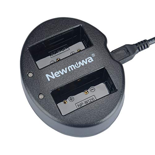 Newmowa Dual USB Ladegerät für Fujifilm NP-W126 NP-W126S und Fujifilm FinePix X-Pro1 X-Pro2 HS30EXR HS33EXR HS35EXR HS50EXR X100F X-A1 X-A2 X-A3 X-A5 X-E1 X-E2 X-M1 X-T1 X-T2 X-T10 X-T20 X-T100 X-H1 Newmowa Dual USB Ladegerät für Fujifilm NP-W126 NP-W126S und Fujifilm FinePix X-Pro1 X-Pro2 HS30EXR HS33EXR HS35EXR HS50EXR X100F X-A1 X-A2 X-A3 X-A5 X-E1 X-E2 X-M1 X-T1 X-T2 X-T10 X-T20 X-T100 X-H1 von Newmowa