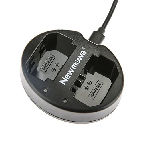 Newmowa Dual USB Ladegerät für Sony NP-FZ100, BC-QZ1 und Sony a1, Sony a6600, Alpha 9, Sony A9, Sony Alpha 9R, Sony A9R, Sony Alpha 9S, Sony A7RIII, A7R3, Sony a7 III, Sony a7R IV Newmowa Dual USB Ladegerät für Sony NP-FZ100, BC-QZ1 und Sony a1, Sony a6600, Alpha 9, Sony A9, Sony Alpha 9R, Sony A9R, Sony Alpha 9S, Sony A7RIII, A7R3, Sony a7 III, Sony a7R IV von Newmowa