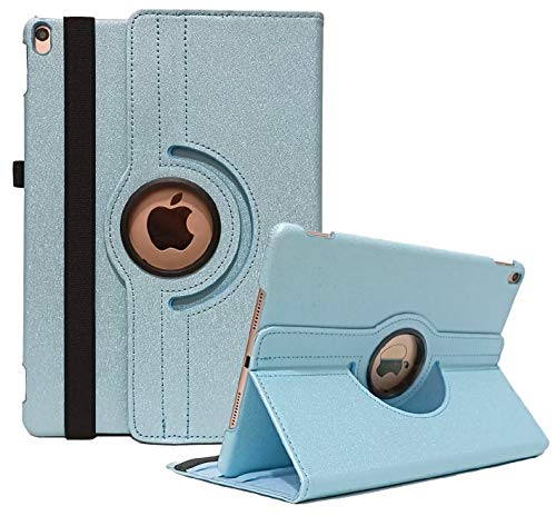 für iPad Air (3. Generation), 26,7 cm (10,5 Zoll) 2017, 360 Grad drehbarer Ständer, Smart Case Schutzhülle mit automatischer Wake-Up-/Sleep-Funktion, Abdeckung A2152/A2123/A2153/A2154/A1701/A1709. von Newraturner