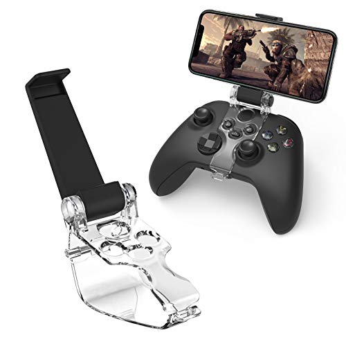 Newseego Xbox Series S/X Controller Handyhalterung, Faltbarer Handyhalter für Xbox-Controller Phone Mount Clip Tragbarer Game Controller Smartphone Halterung für Xbox Series S/Xbox Series X von Newseego