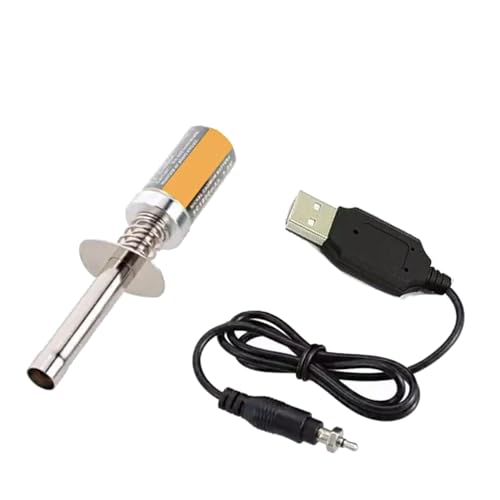 Newyuan Nitro RC Auto Glühkerzenanzünder & Ladegerät Set Wiederaufladbar 1.2V 1800mAh DC USB Ladegerät für Gas Nitro Motor Power 1/10 1/8 RC Auto Newyuan Nitro RC Auto Glühkerzenanzünder & Ladegerät Set Wiederaufladbar 1.2V 1800mAh DC USB Ladegerät für Gas Nitro Motor Power 1/10 1/8 RC Auto von Newyuan