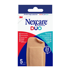 Nexcare™ Pflaster Duo MAXI N17-8-1M beige 5,1 x 10,2 cm, 5 St. von Nexcare™