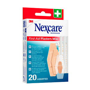 Nexcare™ Pflaster Erste Hilfe Mix N0-20-7F beige, 20 St. von Nexcare™