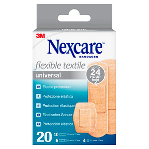 Nexcare™ Pflaster Flexible Textile Universal N0420ASNEW beige, 20 St. von Nexcare™