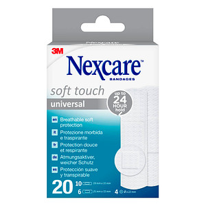 Nexcare™ Pflaster Soft Touch Universal N0520ASNEW weiß, 20 St. von Nexcare™