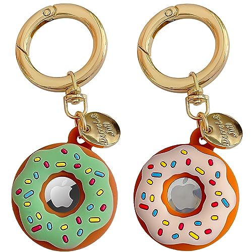 Schutzhülle für AirTags, Hülle aus Soft TPU mit Schlüsselanhänger, Sicher vor Verlust, Stoßfest Kratzfest Waschbar, Mini Hülle für AirTags Tracker-Grün+Beige Schutzhülle für AirTags, Hülle aus Soft TPU mit Schlüsselanhänger, Sicher vor Verlust, Stoßfest Kratzfest Waschbar, Mini Hülle für AirTags Tracker-Grün+Beige von Nexcyber