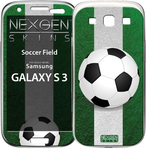 Nexgen Skins GAL30031 Soccer Field 3D Dimensional Skin Case für Samsung Galaxy S3 von Nexgen Skins